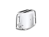 SMEG Tostadora TSF02SSEU, acero, 2 compartimentos, cromado
