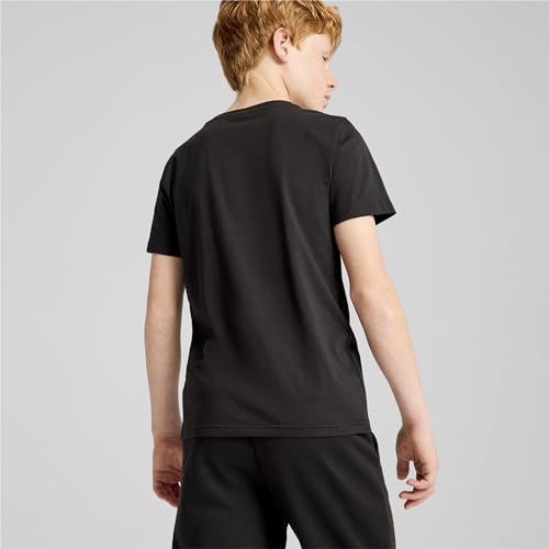 Image of Puma Boy's Graphic Print Regular Fit T-Shirt