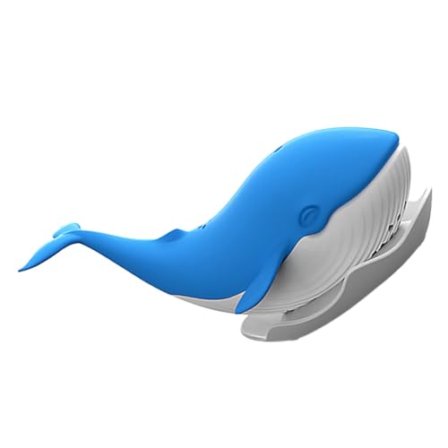 FRCOLOR シリコン製クジラ形ティーストレーナー ルーズリーフ用 多機能茶こし 繰り返し使用可能 おしゃれな紅茶人向け茶漉し 贈り物に適し