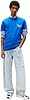 Tommy Jeans Men’s Short Sleeve Round Neck Slim Font Play T-Shirt, Blue (Vibrant Indigo), XXL #3