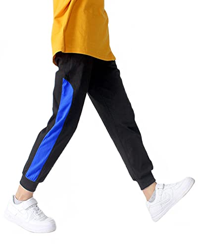 AOWKULAE Boys' Cotton Jogger Pants3