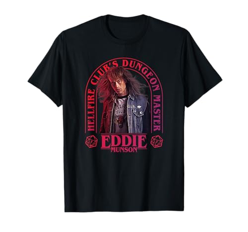 Stranger Things 4 Eddie Munson Hellfire Club Dungeon Master T-Shirt
