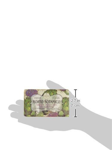 Miniatura 5 de Jabón de alcachofa con ingrediente activo, línea "Horto Botanico", paquetes de 8.8 onzas (8.82 oz) (paquete de 6) importación italiana