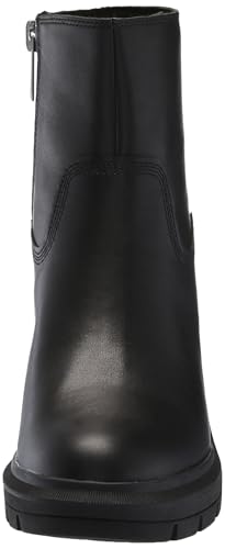 Timberland Timberland Women's Allington Heights Mid Zip Up Boot, Black Full Grain, 9 Medium