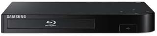 Samsung BD-F5700 Blu-ray DVD Disc Player with Built-in Wi-Fi Internet Connection, 1080p and Full HD Upconversion, Plays Blu-ray Discs, DVDs and CDs, Plus High Speed HDMI Cable (Renewed)