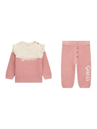 GUESS baby-girls Eco Long Sleeve Knit Top and Pants