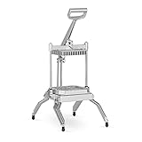 cortador de frutas del arbol Cuchilla extraíble Royal Catering Cortador De Verduras y Frutas RCGT-2 (Acero inoxidable, Corte de 2,5 x 2,5 cm, Rejilla de corte de 17,5 x 17,5 cm)