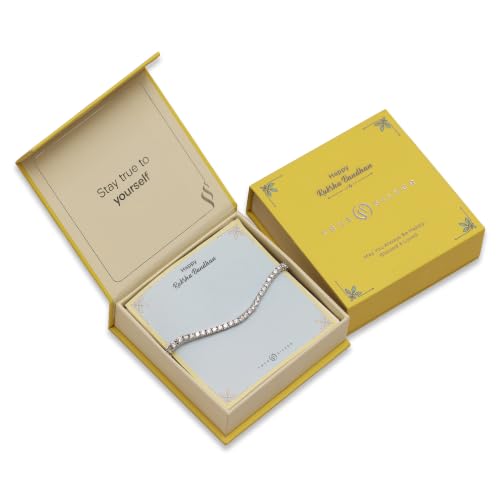 Image of TRUESILVER ACPL 925 Sterling Silver Sliding Bolo Bracelets for Women | BIS Hallmarked Fancy Link Rolo Design Bracelet | Adjustable Slider Chain Bracelet Gift for Birthday Anniversary Wedding