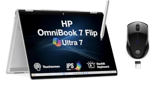 Image of HP OmniBook 7 Flip (Next Gen Envy X360) Copilot+ 2-in-1 Laptop 16 inch 2K Touch