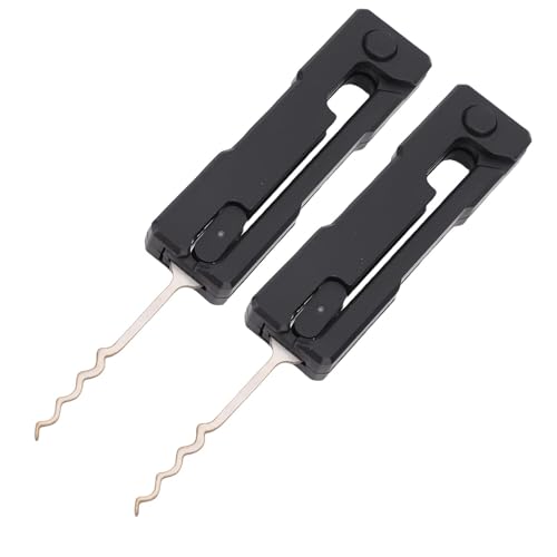 Herramienta Selección de Bloqueo, Juego Herramientas Selección Bloqueo Multi Funcional 2pcs, Gancho y Rastrillo Bolsillo Profesional con Metal, ABS, Selección Reloj Descompresión