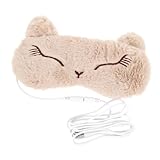 Hoement Masque Yeux USB Chauffant Ergonomique avec Bande Élastique Confortable Cache-œil...