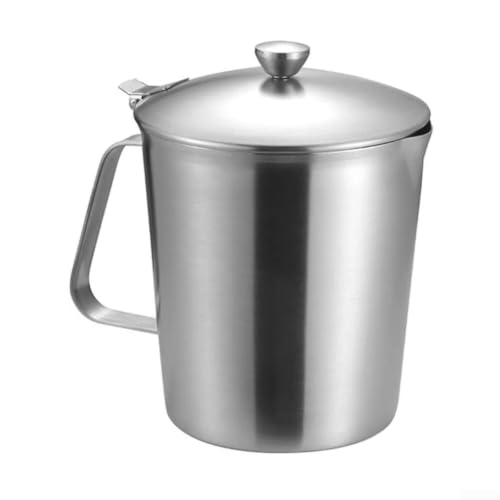 Taza medidora de 500 ml para leche y café, jarra dosificadora con escala 4