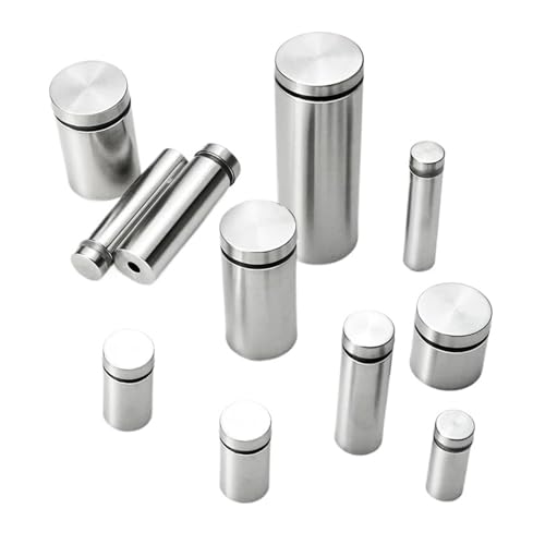Vis pour colonnes en verre 12x40mm créant des étagères lumineuses et garde-corps épurés