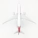 MOUDOAUER 1:400 Alloy A350 Mauritius Model Aircraft Model Simulation Aviation Science Exhibition Model Collection