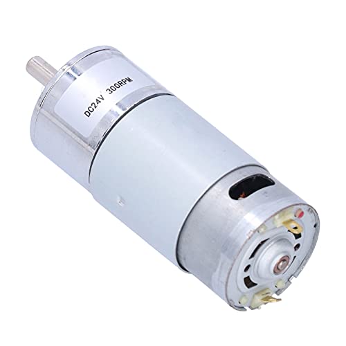 Moteur à engrenages DC24V réducteur 300 tr/min 10W arbre 6mm pour robotique
