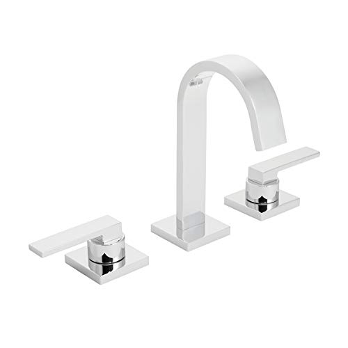 Speakman SB-2523 Polished Chrome Lura 8 Widespread Bathroom Faucet with Push-Pop Drain