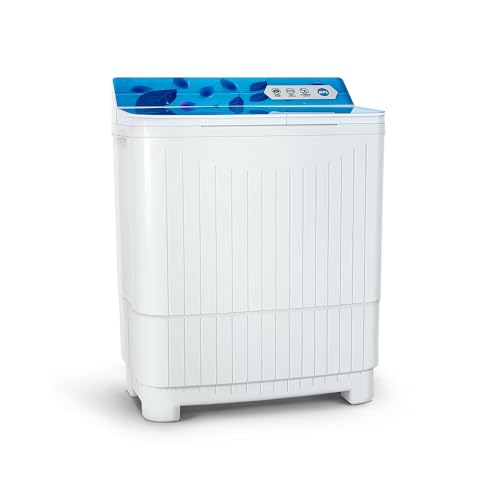 Image of BPL 8.5 kg 5 Star Semi-Automatic Top Loading Washing Machine (BSW-8500PXBL, Dual Waterfall And Jumbo Pulsator,Blue 491959279-B)