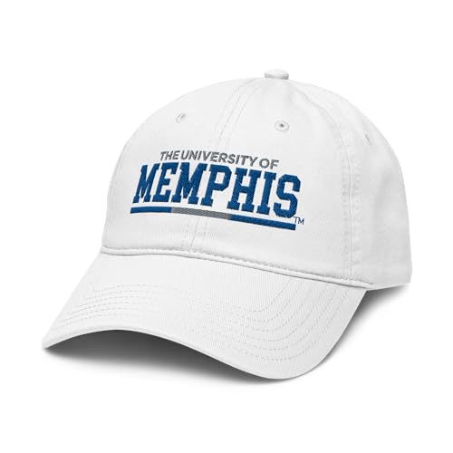 Memphis Tigers Varsity Gorra Blanco Ajustable miniatura 1