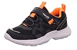 Superfit Rush Gore-Tex Sneaker, SCHWARZ/ORANGE 0010, 33 EU