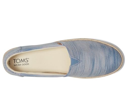 Image of TOMS Women's Valencia Platform Espadrille, Textile Upper, OrthoLite Insole