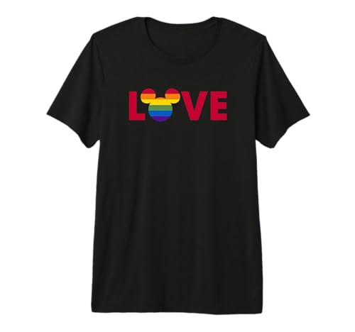 Mickey Mouse Loves Pride t-shirt coloré pour vos festivals d'été