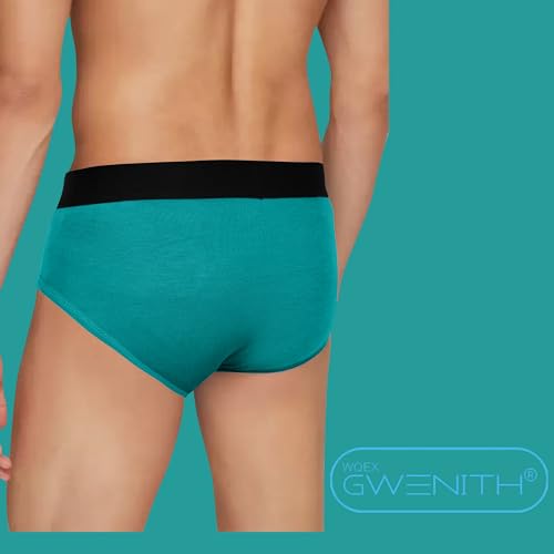 Image of Premium Underwear for Men Briefs Innerwear with 6 Months Stitching Warranty Supportive Contour Pouch Functional Horizontal Fly & Anti Bacterial (Pack of 1)