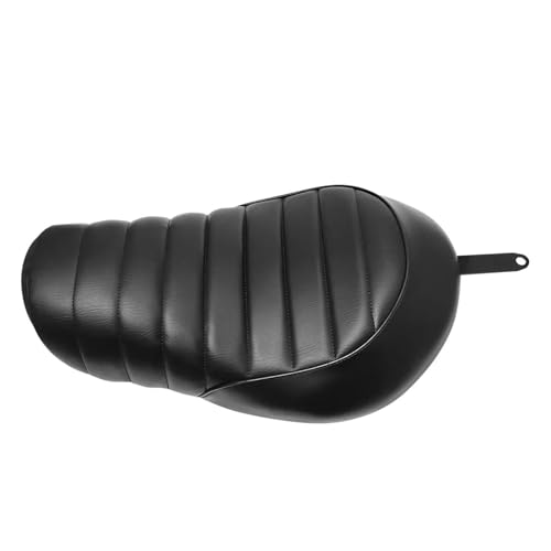 Selle solo avant moto cuir noir Sportster Iron XL883N Roadster Custom 2016-2021
