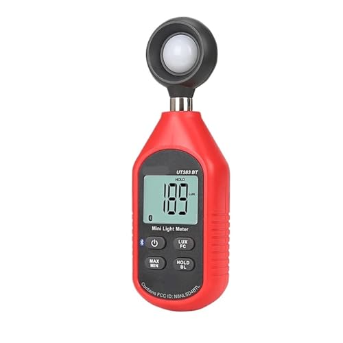 デジタル露出計、 UT383 デジタル照度計 UT383BT ルクス 200,000 照度計 光度計 環境試験装置 Bluetooth(UT383BT)