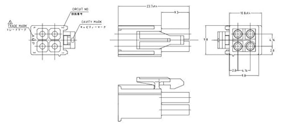 ^_^商品です つなぐ。 同梱 172167-1 TE Connectivity AMP Connectors | コネクタ