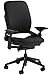 Steelcase Leap Chair, Black Fabric,FBA,5