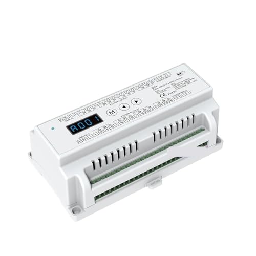 Contrôleur de gradation RGBW Rail DIN pour résoudre les coupures DMX