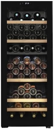 CLIMADIFF Cave à vin CEPAGE108DZ – 108 bouteilles – Double zone