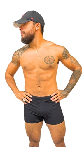 Maillot de bain noir Haute Pression DA631 C01 T5 slip de bain sport taille 38