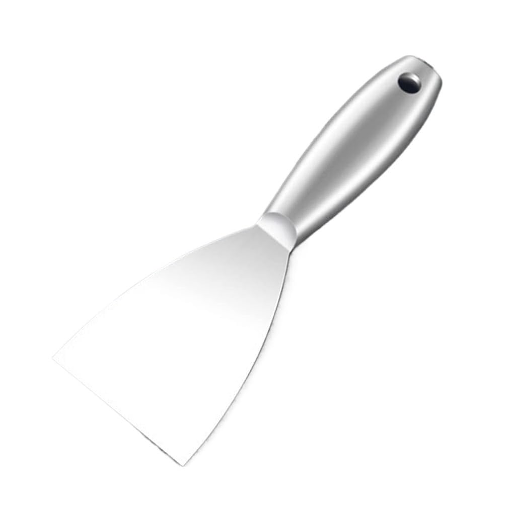 Coltello for raschietto for stucco, Coltelli for nastratura in acciaio inossidabile Raschietto for muro rigido in metallo for cartongesso con coltello for stucco rigido for cartongesso, mastice, decal