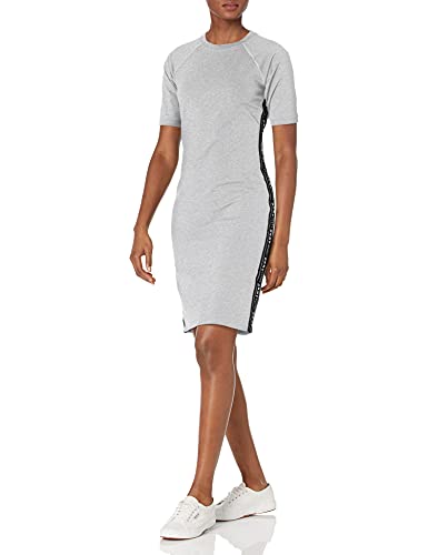 Image of DKNY Women's Short Sleeve Logo T-Shirt Dress