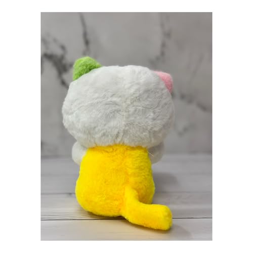 Image of ADORA Hooded Teddy Bear Soft Toy - Kawaii Plushie for Kids, Cute & Huggable Baby Plush Toy, Lovable Gift for Boys & Girls, Ideal for Birthdays & Special Occasions (Teddy Yellow White)
