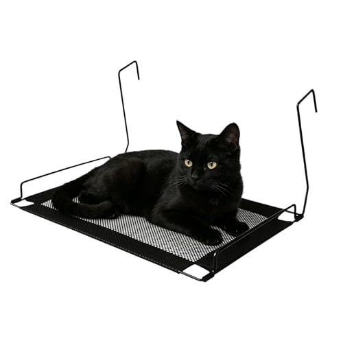 Hamaca plegable para gatos - Estera plegable de malla transpirable | Verano gatos hamaca cueva asiento,sala de estar dormitorio balcón esquina