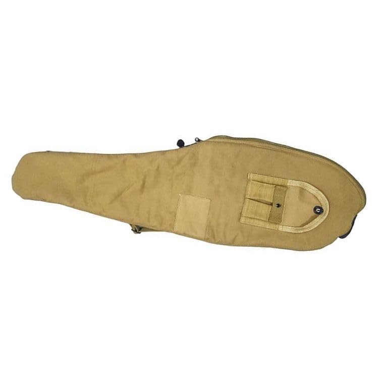 War Equine Militaria WW2 M1 Carbine Fleece lines canvas case with carry starp Marked U.S with extra carbine pouch- Khaki