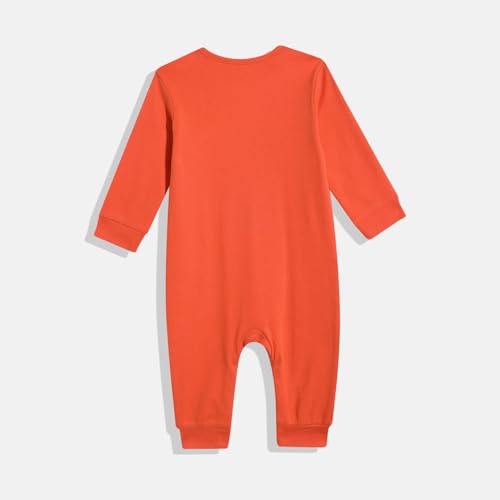 Image of Mothercare Baby Romper Sleepsuit Autumn Print Full Sleeve Pink