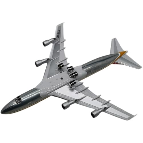 Avión en Miniatura Qantas B747-200 ideal para vitrinas y colección 4
