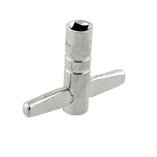 Abaodam 3 in 1 Drum Tuner Key Set Drum Key Ratchet Standard Drum Keys Drum Accessories Metal Construction for Drum Tuning