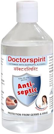 Doctorspirit Cetrimide With 70% Iso-Propyl Alcohol Antiseptic Solution 400 Ml