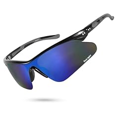 Glossy Black / Blue Mirror