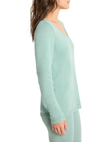 NIC+ZOE Women's Cotton Cord Soft V-Neck Sweater3