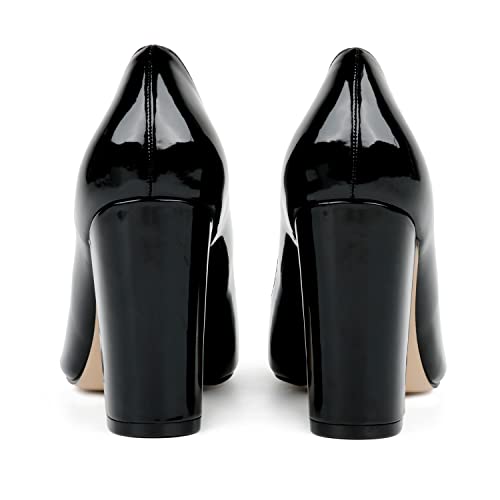 Image of JOY IN LOVE Chunky Heels for Women Pointed Toe Pumps