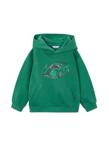 Pullover Mayoral para nino color acacia con relieve tridimensional de tacto ultrasuave