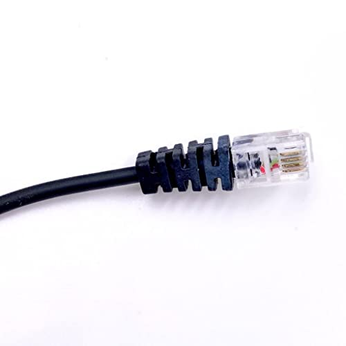 Teléfono con Auricular RJ11 para Call Center Negro miniatura 2