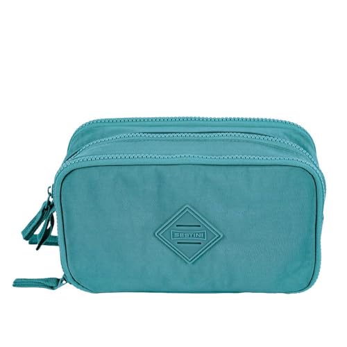 Estojo Especial c/3 Divisórias Crinkle - Cores - Sestini - Verde Jade