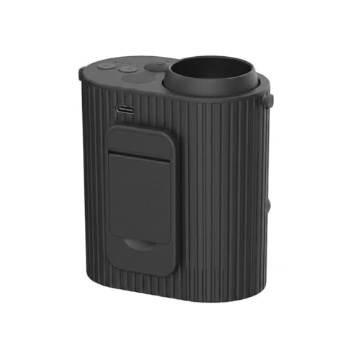 【2026夏限定·業界初nano mist・風向調整可】 腰掛け扇風機 Balin ベルトファン 着脱式クリップ付き 腰掛けファン 水入れ可 卓上クーラー 噴霧 冷風扇 ハンディファン 3段階風量 携帯扇風機 日傘/首掛け/腰掛け/卓上/手持ち 熱中症対策 通勤・アウトドアに最適 作業 男女兼用 持ち運び便利 熱中症対策 暑さ対策グッズ (ブラック)の商品画像（Amazon）