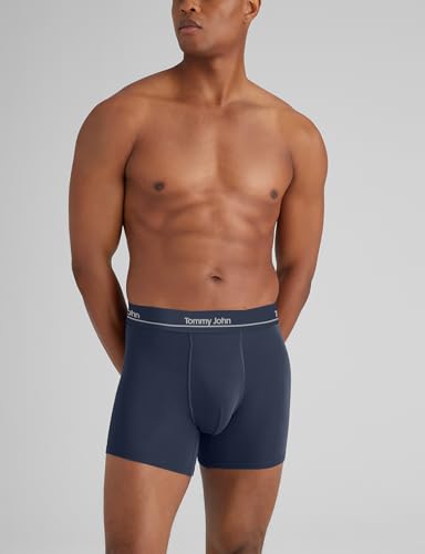 Tommy John Men's Essential Luxe Viscose Derived from Bamboo 4" Trunk Underwear2